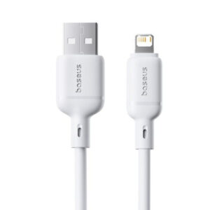 OS-BASEUS SILKY SERIES FAST CHARGING CABLE USB TO IP 2.4A