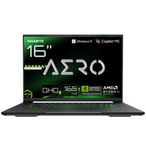 GIGABYTE AERO X16 Portátil Gaming - Copilot+ PC, 16" QHD
