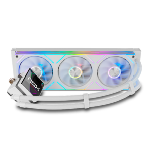 NOX Hummer M-360 LCD|Kit RL Magnético ARGB Blanco