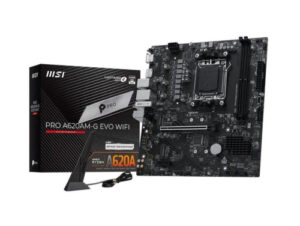 PLACA MSI PRO A620AM-G EVO WIFI,AMD,AM5,A620,2DDR5,128GB