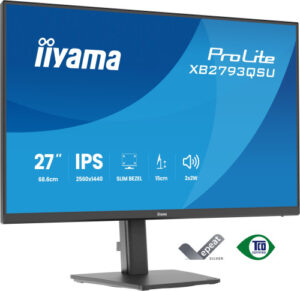 MONITOR IIYAMA 27" IPS, 4-SIDE SLIM BEZEL 2560X1440 @75HZ