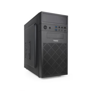 TooQ Caja Minitorre Micro-ATX “ISOBOX ULTRA”, Negra