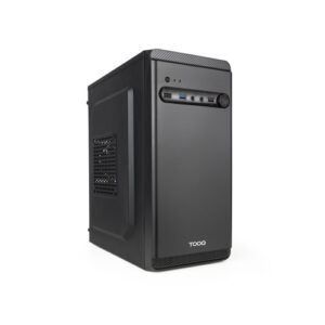 TooQ Caja Minitorre Micro-ATX “DODEKA ULTRA” Negra