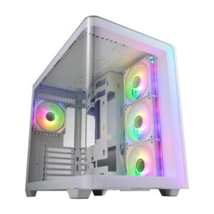 FSP CAJA M580-WA (ATX MID TOWER, USB3.0 X 2, TYPE C, WHITE