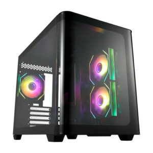 FSP CAJA S380-BA (M-ATX MID TOWER, USB3.0 X 2, TYPE C, 120MM