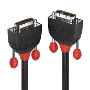 Lindy 36255 cable DVI 1 m DVI-D Negro