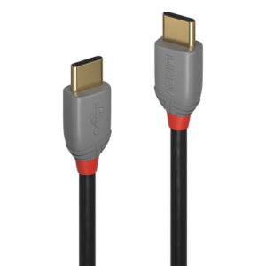Lindy 36873 cable USB USB 2.0 3 m USB C Negro, Gris
