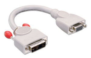 Lindy 41222 adaptador de cable de vídeo 0,2 m DVI-A VGA