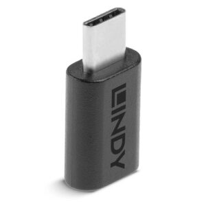 Lindy 41893 cambiador de género para cable USB 3.2 Type