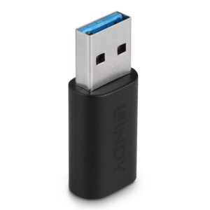 Lindy 41904 cambiador de género para cable USB 3.2 Type