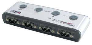 Lindy 42858 convertidor, repetidor y aislador en serie USB 1