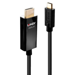 Lindy 43291 adaptador de cable de vídeo 1 m USB Tipo C HDMI