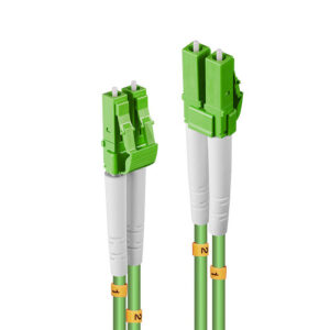 Lindy 46315 Cable de fibra óptica e InfiniBand 15 m LC Verde