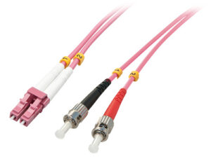 Lindy 46350 Cable de fibra óptica e InfiniBand 1 m LC ST