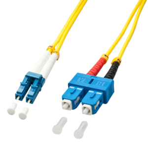 Lindy 47471 Cable de fibra óptica e InfiniBand 2 m LC SC