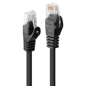 Lindy 48190 cable de red Negro 0,3 m Cat6 U/UTP (UTP)