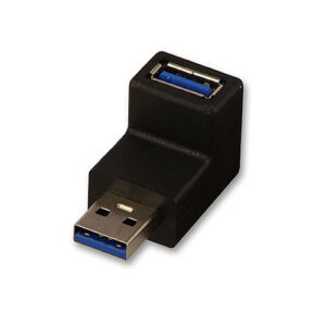 Lindy 71261 cambiador de género para cable USB 3.0 Negro