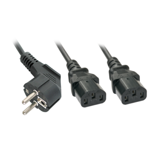 Lindy 30048 cable de transmisión Negro CEE7/14