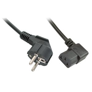 Lindy 30309 cable de transmisión Negro 5 m CEE7/7 IEC 320