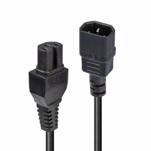 Lindy 30314 cable de transmisión Negro 2 m C14 acoplador