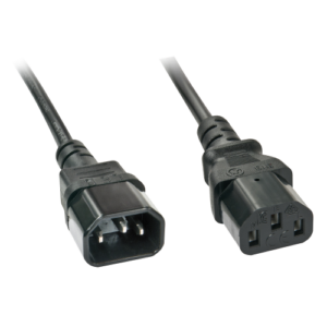 Lindy 30332 cable de transmisión Negro 3 m C13 acoplador