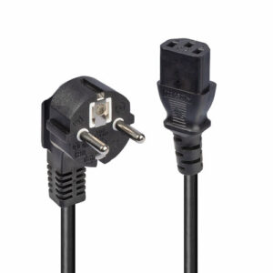Lindy 30336 cable de transmisión Negro 3 m CEE7/7 C13 acopla