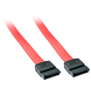 Lindy 33323 cable de SATA 0,2 m SATA 7-pin Rojo