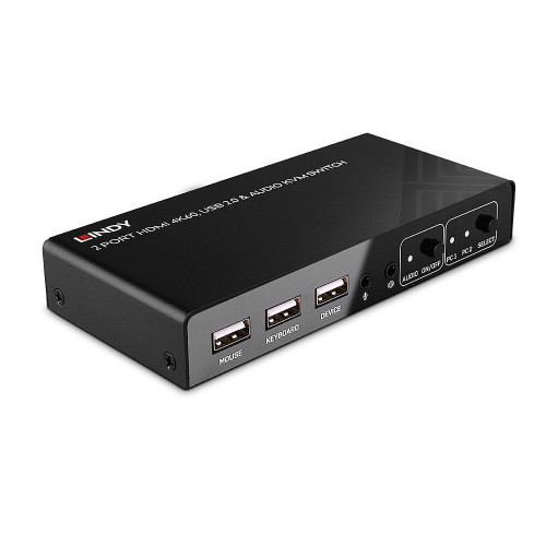 Lindy 32809 interruptor KVM Negro - Imagen 3