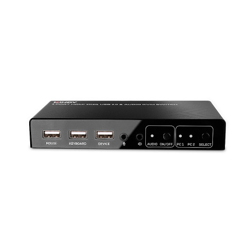 Lindy 32809 interruptor KVM Negro - Imagen 5