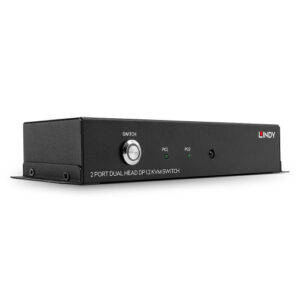 Lindy 39306 interruptor KVM Negro