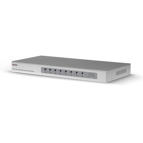 Lindy 39526 interruptor KVM Montaje en rack Plata - Imagen 3