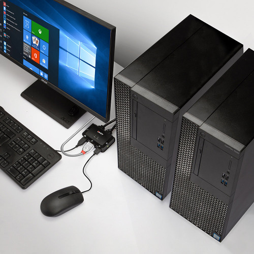 Lindy 42345 interruptor KVM Montaje en rack Negro - Imagen 5