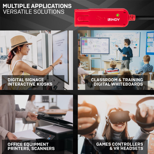 Lindy 42780 adaptador e inversor de corriente Negro - Imagen 6