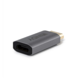 Lindy 41095 cambiador de género para cable DisplayPort HDMI