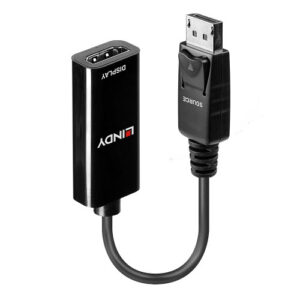 Lindy 41718 adaptador de cable de vídeo 0,15 m DisplayPort