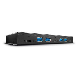Lindy 43275 hub de interfaz USB 3.2 Gen 2 (3.1 Gen 2) Type-A