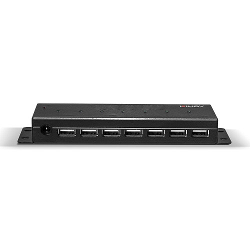 Lindy 42794 hub de interfaz USB 2.0 Type-B 480 Mbit/s Negro - Imagen 4