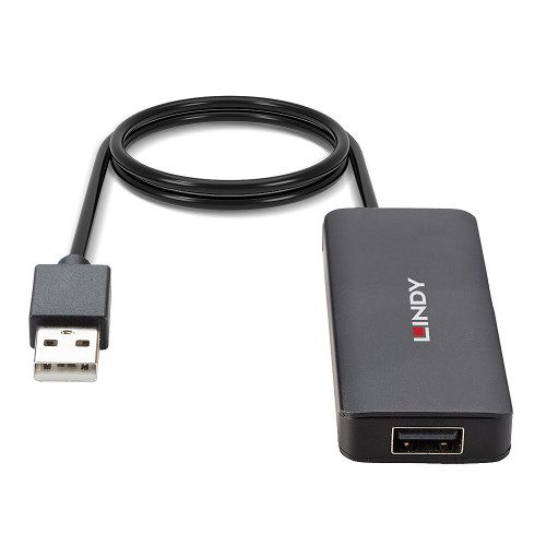 Lindy 42986 hub de interfaz USB 2.0 480 Mbit/s Negro - Imagen 5