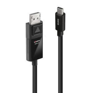 Lindy 43341 adaptador de cable de vídeo 1 m USB Tipo C Displ