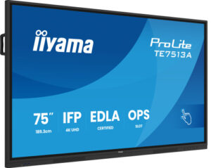 IIYAMA 75" (EDLA)/ANDROID 14,8 CORE SOC, 8/128GB, 40-PTS