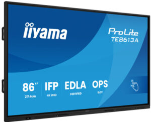 IIYAMA 86" (EDLA)/ANDROID 14,8 CORE SOC, 8/128GB, 40-PTS