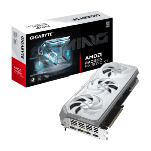 GIGABYTE Radeon RX 9070 XT GAMING OC ICE 16G Tarjeta Gráfica