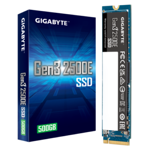 Gigabyte Gen3 2500E SSD 500GB M.2 PCI Express 3.0 NVMe