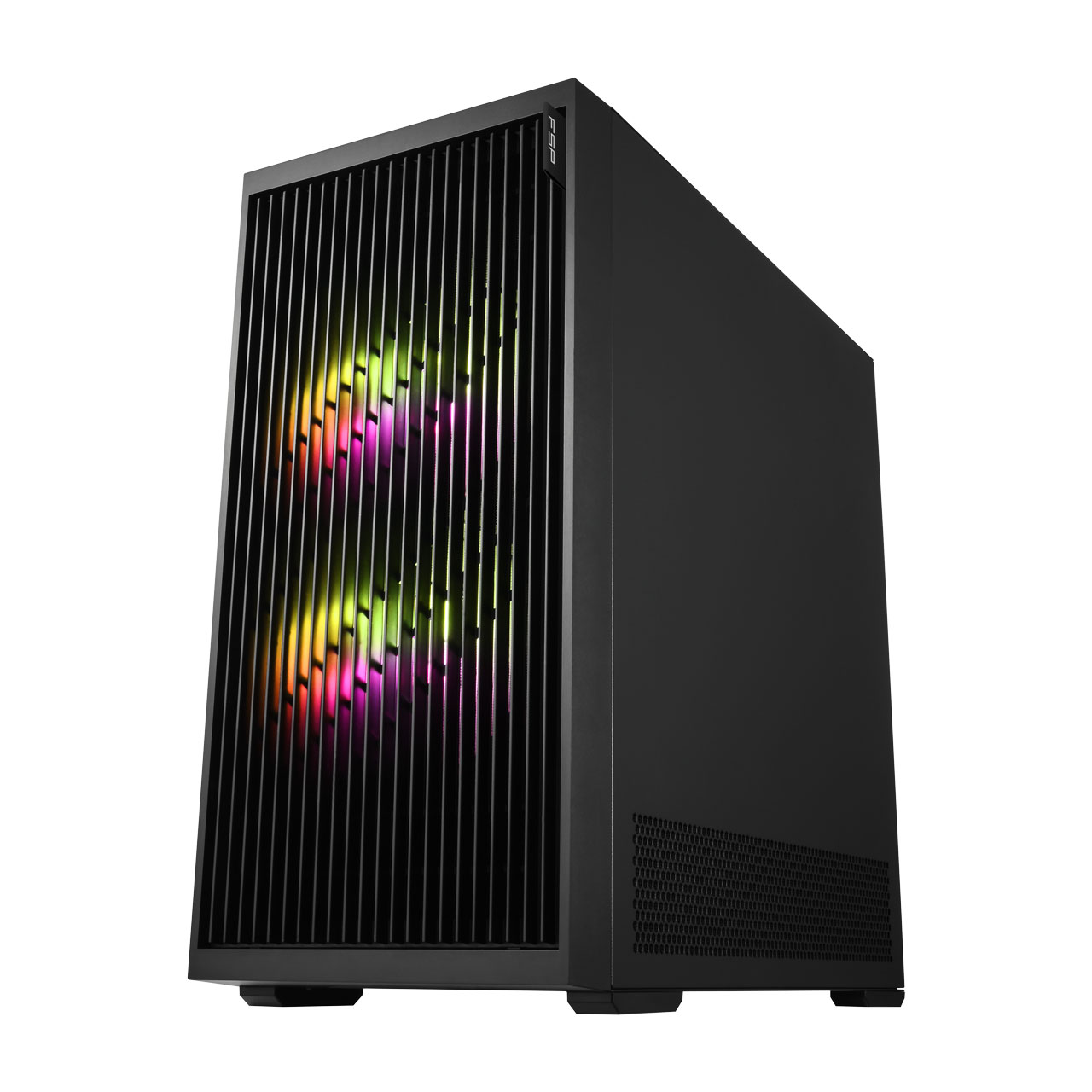 FSP CAJA M330-BA (ATX MID TOWER, BLACK,USB3.0 X 2, TYPE-C - Imagen 3