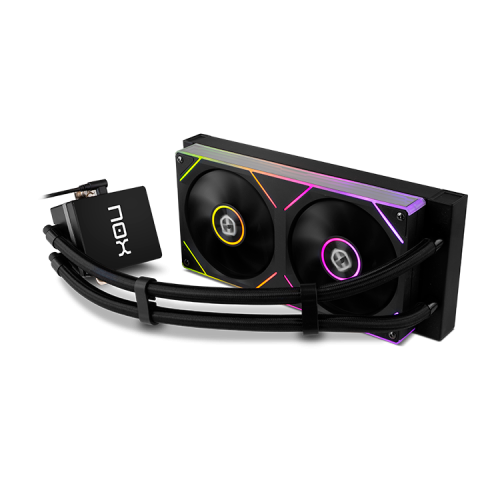 NOX Hummer M-240 LCD|Kit RL Magnético ARGB Negro - Imagen 3