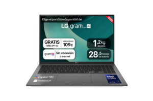 LG Gram 16Z90TL-G.AU88B ordenador portatil Intel Core Ultra