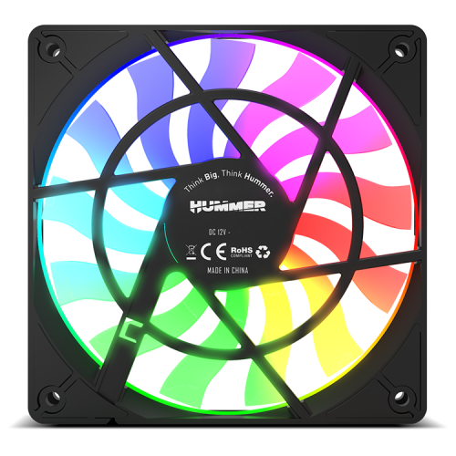 NOX Hummer SLIM FAN Carcasa del ordenador Ventilador 12 - Imagen 5
