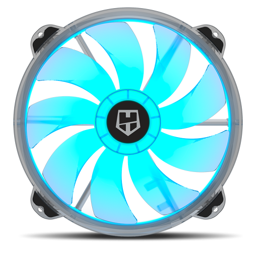 NOX X200-FAN Carcasa del ordenador Ventilador 20 cm Translúc - Imagen 3