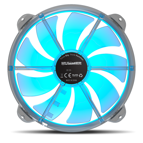 NOX X200-FAN Carcasa del ordenador Ventilador 20 cm Translúc - Imagen 6