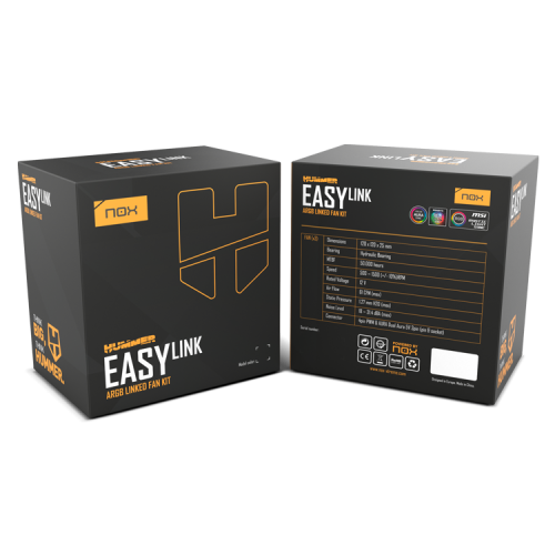 NOX Hummer EASY LINK Carcasa del ordenador Refrigerador - Imagen 10